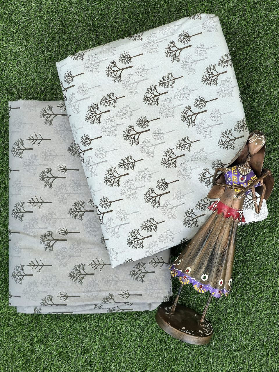 Jaipuri Reverie – Reversible Cotton Dohar Duo