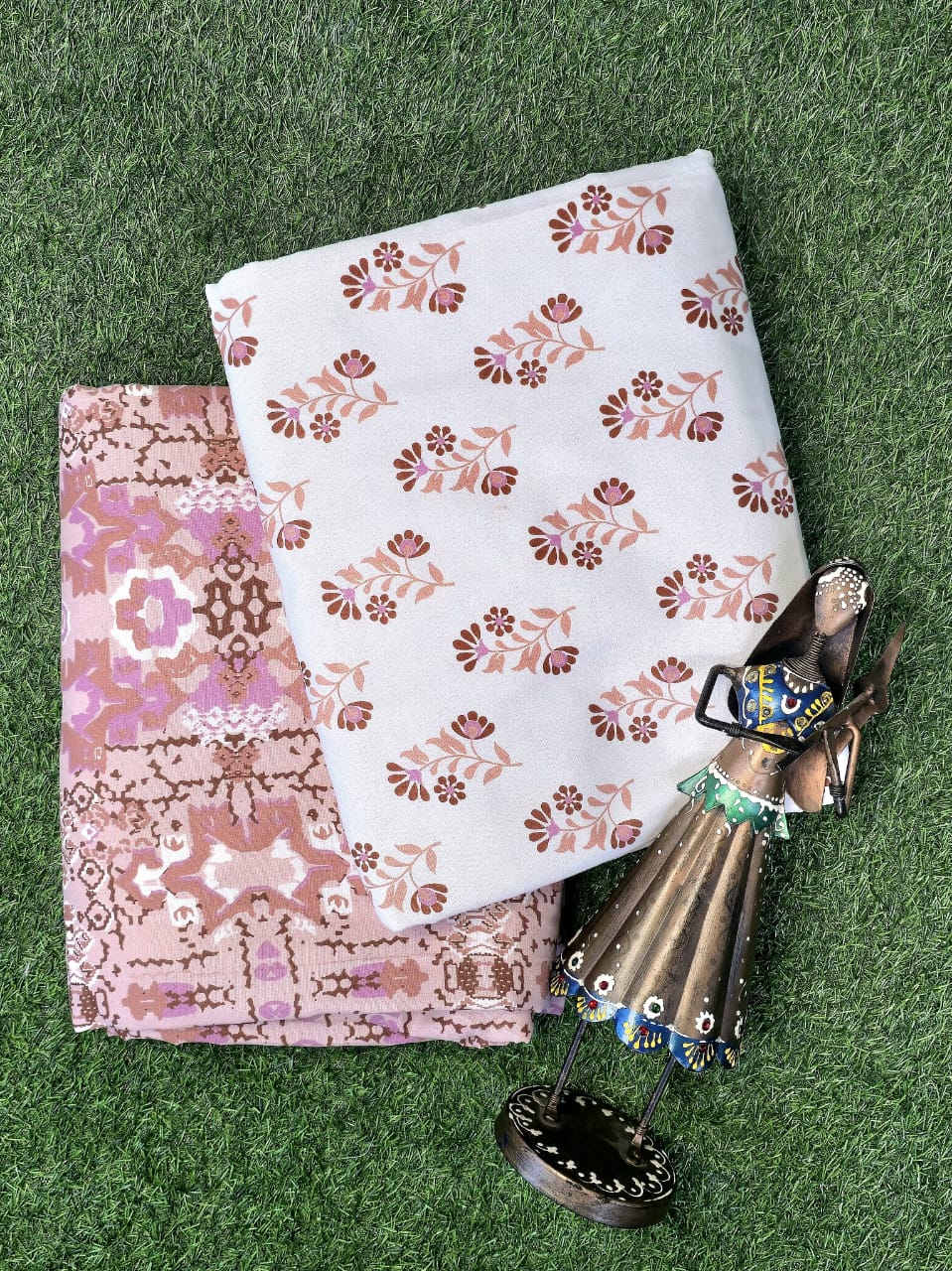 Jaipuri Reverie – Reversible Cotton Dohar Duo