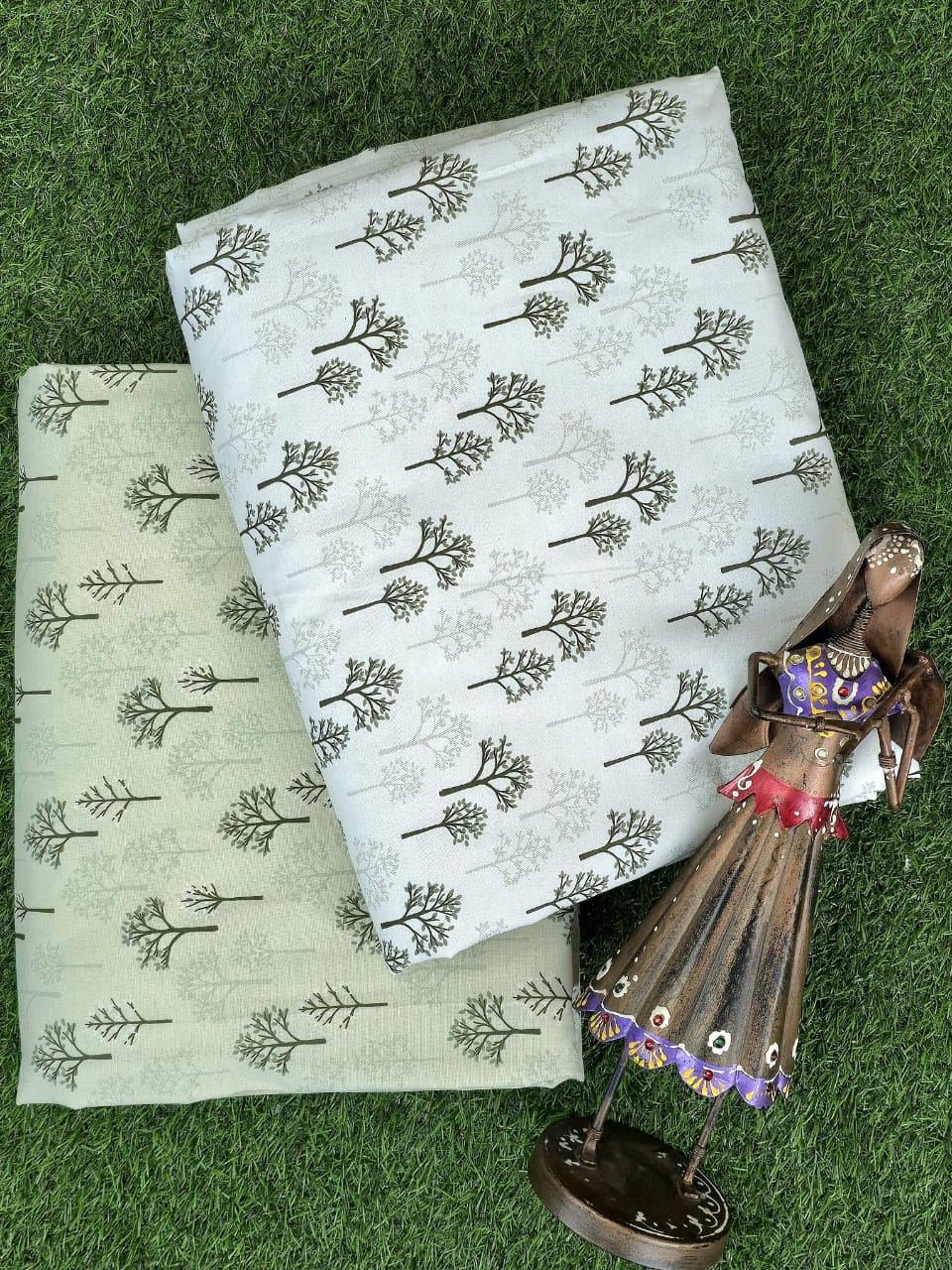 Jaipuri Reverie – Reversible Cotton Dohar Duo