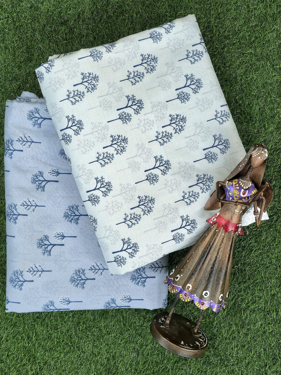 Jaipuri Reverie – Reversible Cotton Dohar Duo