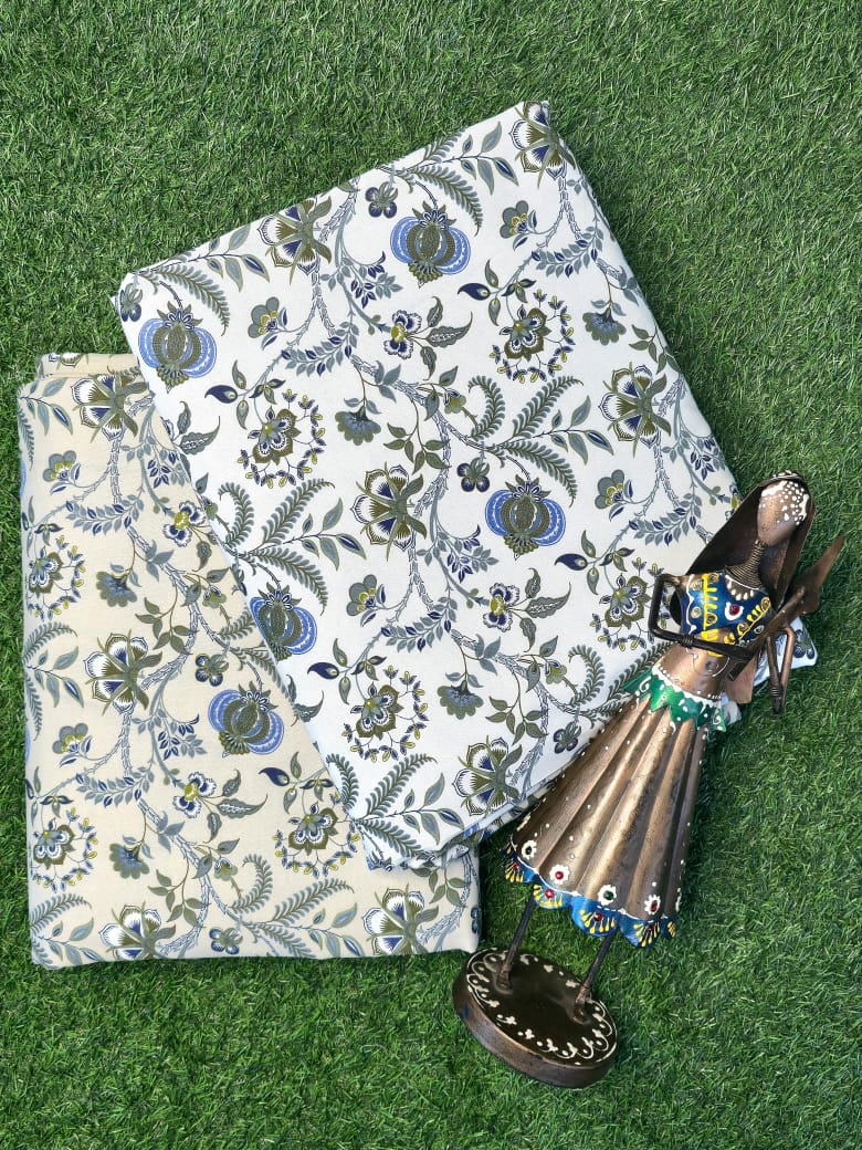 Jaipuri Reverie – Reversible Cotton Dohar Duo