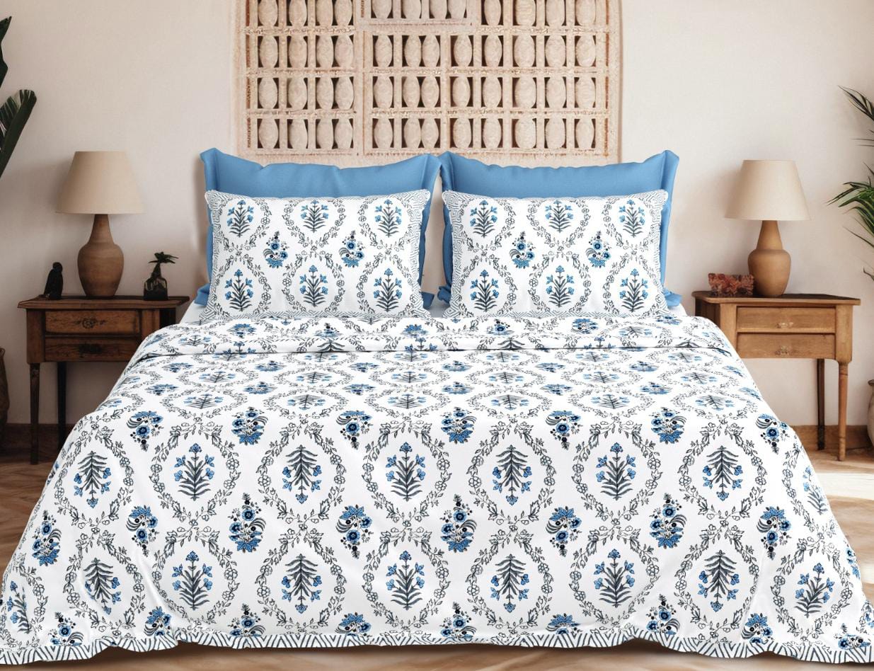 Royal Vines Pure Cotton Bedspread Collection
