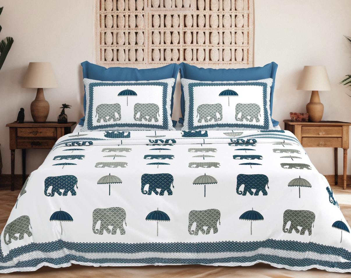 Royal March Pure Cotton Bedsheet Collection