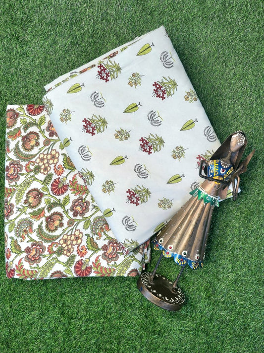 Jaipuri Reverie – Reversible Cotton Dohar Duo