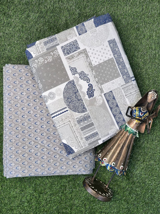 Jaipuri Reverie – Reversible Cotton Dohar Duo