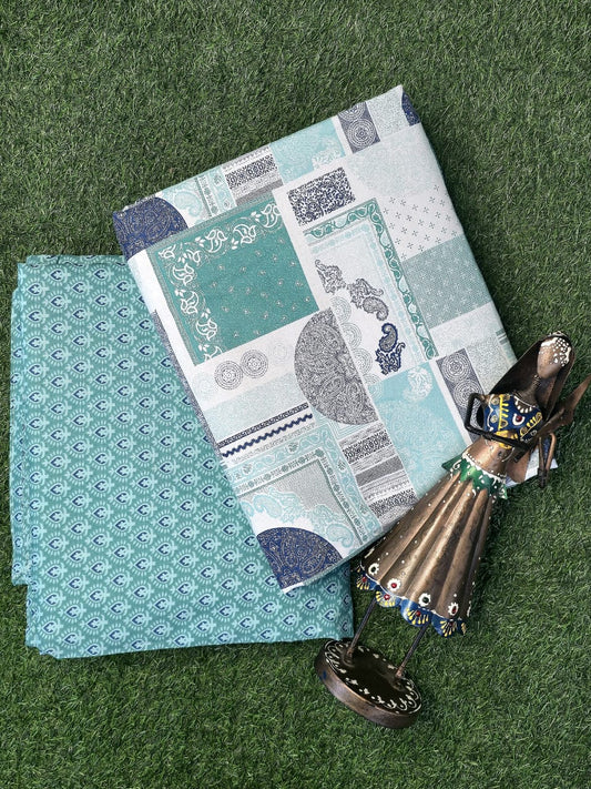 Jaipuri Reverie – Reversible Cotton Dohar Duo