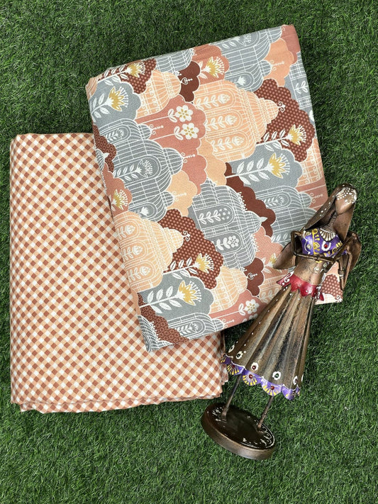 Jaipuri Reverie – Reversible Cotton Dohar Duo