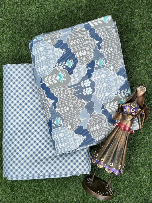 Jaipuri Reverie – Reversible Cotton Dohar Duo