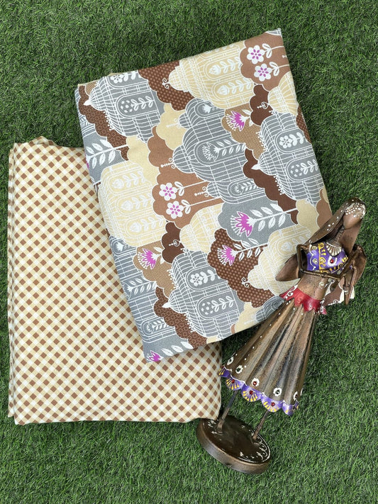 Jaipuri Reverie – Reversible Cotton Dohar Duo